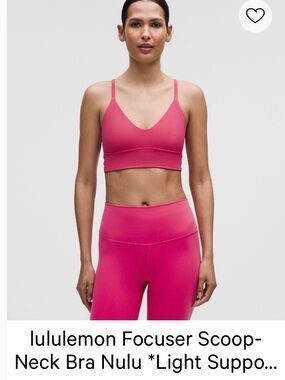 lululemon athletica Focuser Scoop-Neck Light support Support Bra